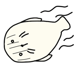 sea calf daihuku sticker #11894646