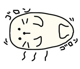 sea calf daihuku sticker #11894655