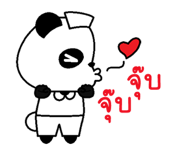 The Panda Nurse sticker #11895055