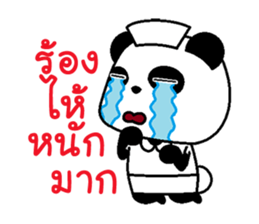The Panda Nurse sticker #11895062