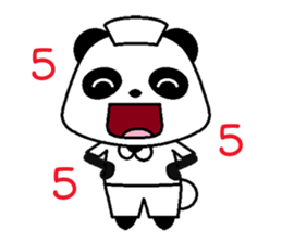 The Panda Nurse sticker #11895065