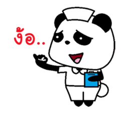 The Panda Nurse sticker #11895074