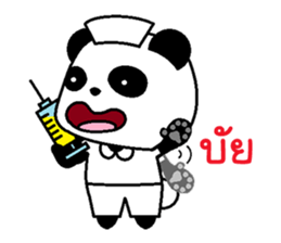 The Panda Nurse sticker #11895085