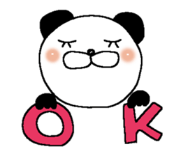 Miss Panda 3 sticker #11896278