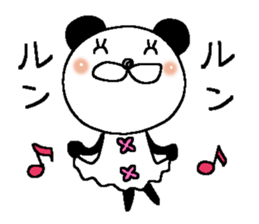 Miss Panda 3 sticker #11896285