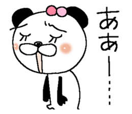 Miss Panda 3 sticker #11896290