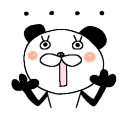 Miss Panda 3 sticker #11896302