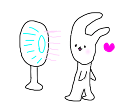 The shaved ice rabbit sticker #11896744