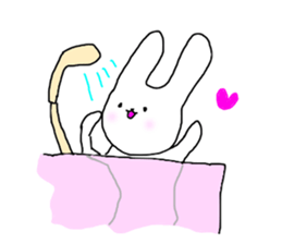 The shaved ice rabbit sticker #11896752
