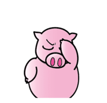 Pig-B sticker #11897046