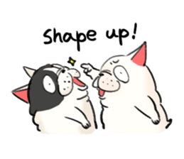 BUHI DOG 2(English ver.) sticker #11897488