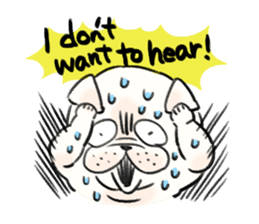 BUHI DOG 2(English ver.) sticker #11897497