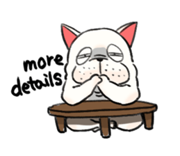 BUHI DOG 2(English ver.) sticker #11897502