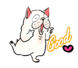 BUHI DOG 2(English ver.) sticker #11897505