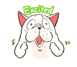 BUHI DOG 2(English ver.) sticker #11897507