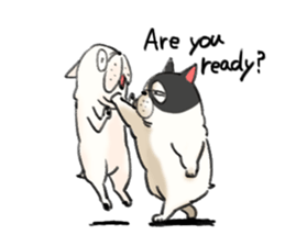 BUHI DOG 2(English ver.) sticker #11897522