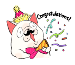 BUHI DOG 2(English ver.) sticker #11897525