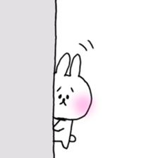 white rabbit love life. sticker #11898782