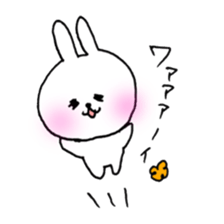 white rabbit love life. sticker #11898785