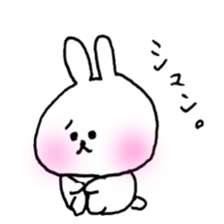 white rabbit love life. sticker #11898792