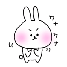 white rabbit love life. sticker #11898794