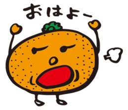 oranges okinawa sticker #11898935