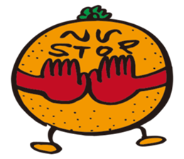 oranges okinawa sticker #11898943