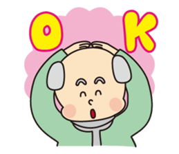 Grandpa & Grandma`s happy everyday life sticker #11898960