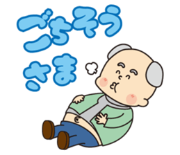 Grandpa & Grandma`s happy everyday life sticker #11898976