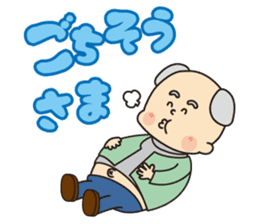 Grandpa & Grandma`s happy everyday life sticker #11898976