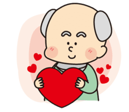 Grandpa & Grandma`s happy everyday life sticker #11898983