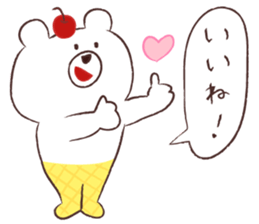 KUMA ICE CREAM sticker #11899072
