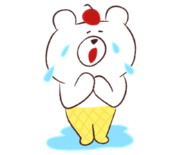 KUMA ICE CREAM sticker #11899083