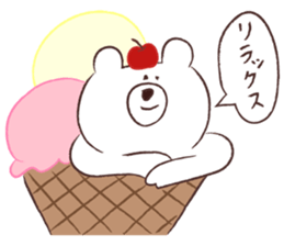 KUMA ICE CREAM sticker #11899090