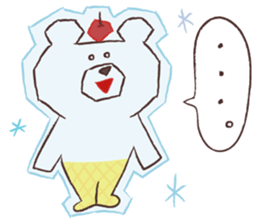 KUMA ICE CREAM sticker #11899093