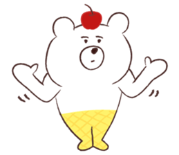 KUMA ICE CREAM sticker #11899096