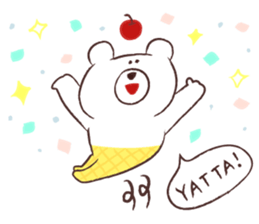 KUMA ICE CREAM sticker #11899101