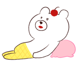 KUMA ICE CREAM sticker #11899105