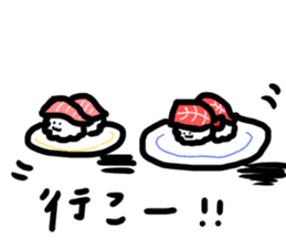 the seafood sticker #11899614