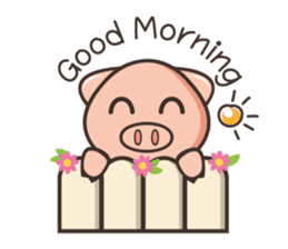 Piggy : Little pig sticker #11899894