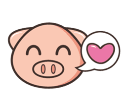 Piggy : Little pig sticker #11899898