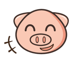 Piggy : Little pig sticker #11899899