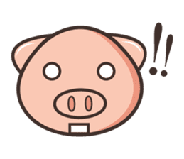 Piggy : Little pig sticker #11899903