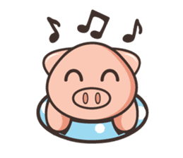 Piggy : Little pig sticker #11899909