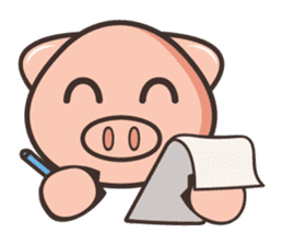 Piggy : Little pig sticker #11899914