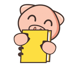 Piggy : Little pig sticker #11899915