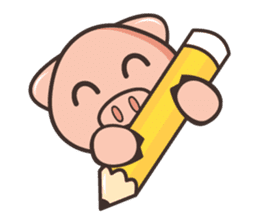 Piggy : Little pig sticker #11899916