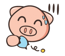 Piggy : Little pig sticker #11899920