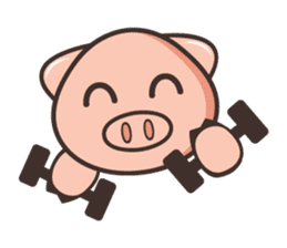 Piggy : Little pig sticker #11899921