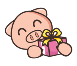 Piggy : Little pig sticker #11899930